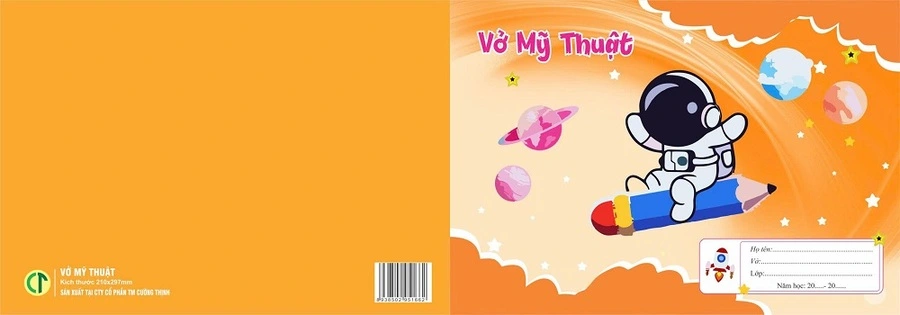 Vở Mỹ thuật Trường Tiểu học Hưng Thái